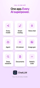 ChatLLM: AI Chatbot & Agent screenshot