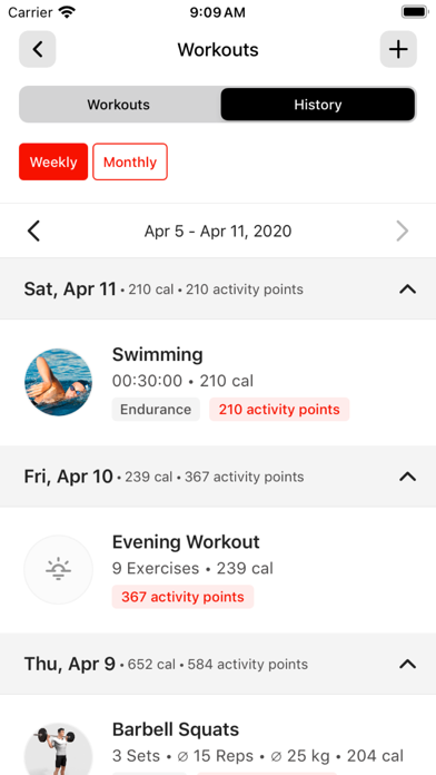 GameFIT Gym Screenshot