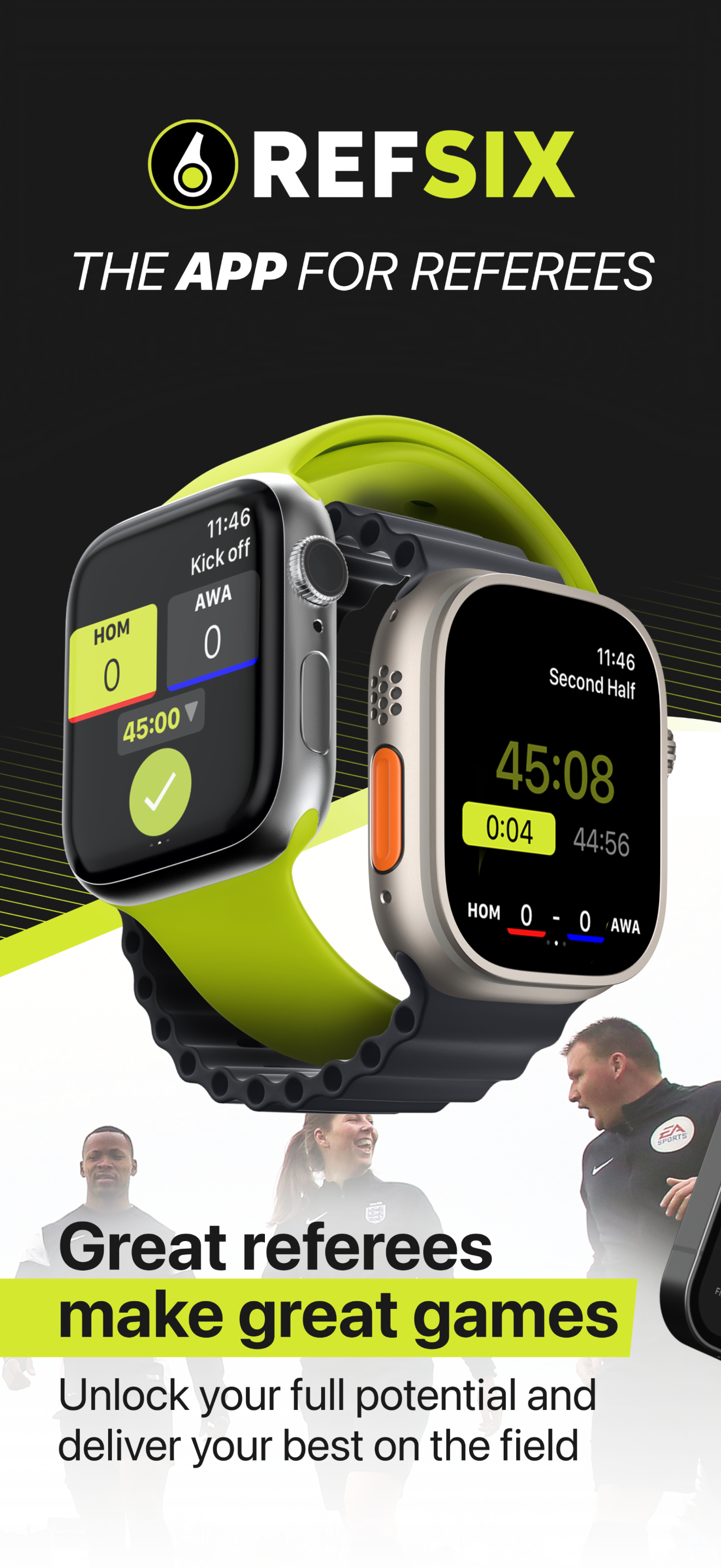 REFSIX - Soccer Referee app