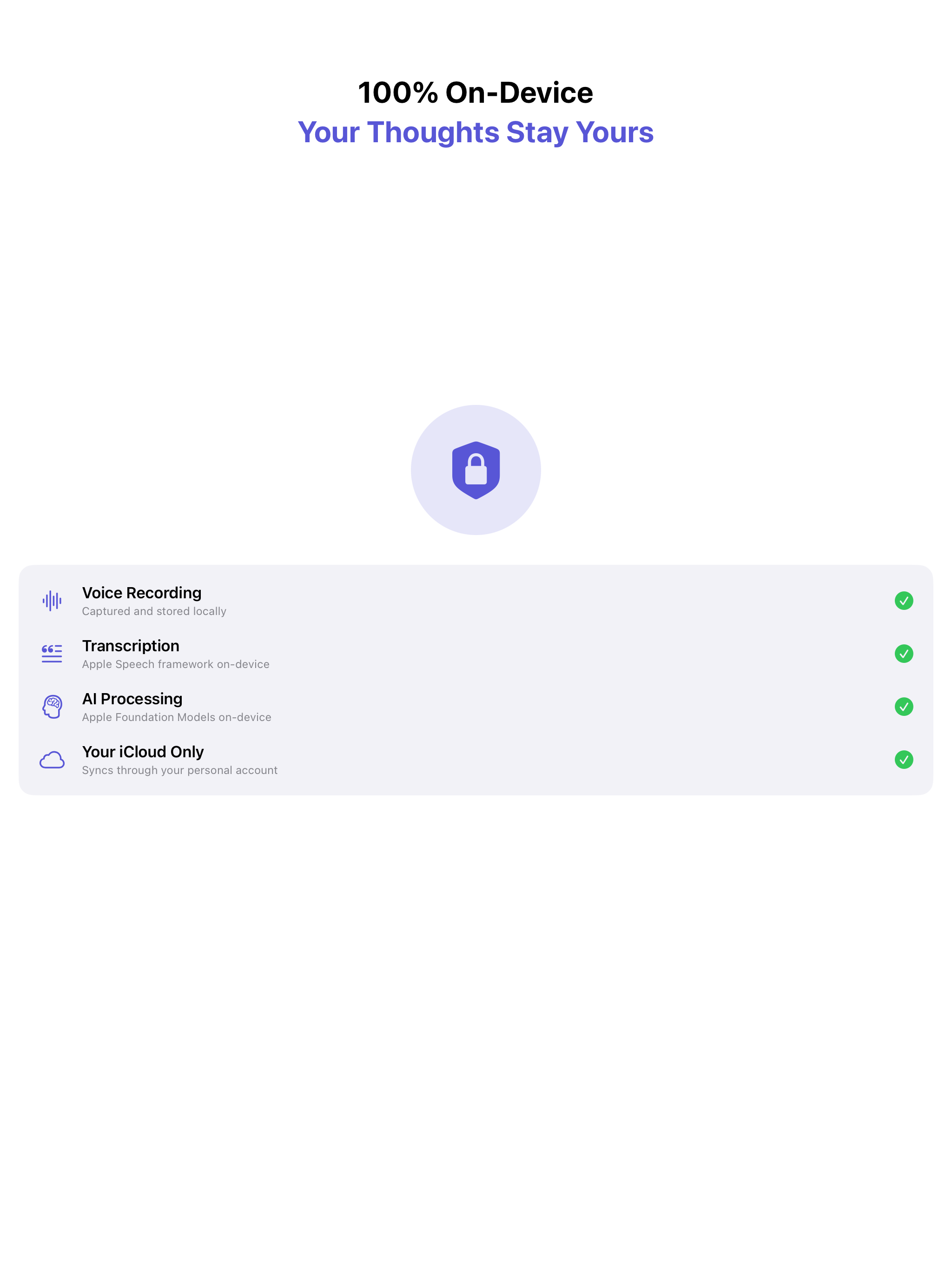 Aside - Voice Notes AI screenshot 8