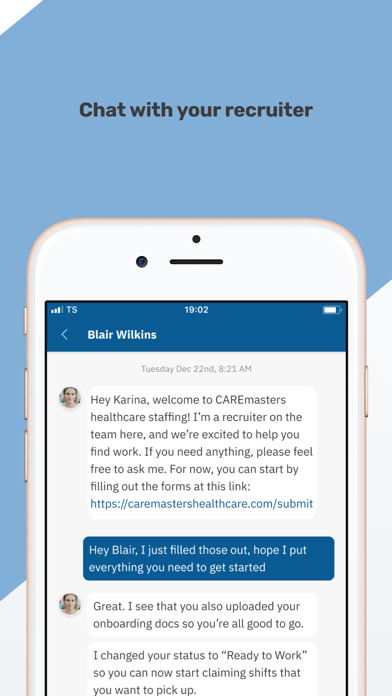CAREmasters - Nurse Staffing Screenshot