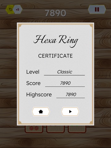 Hexa Ring - The Hexagon Puzzle iPad screenshot