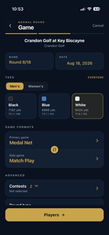 TourCard Golf iPhone screenshot 8