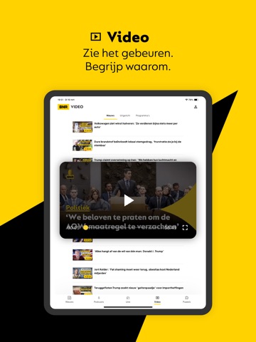 BNR | Nieuws, Radio & Podcasts iPad screenshot 8