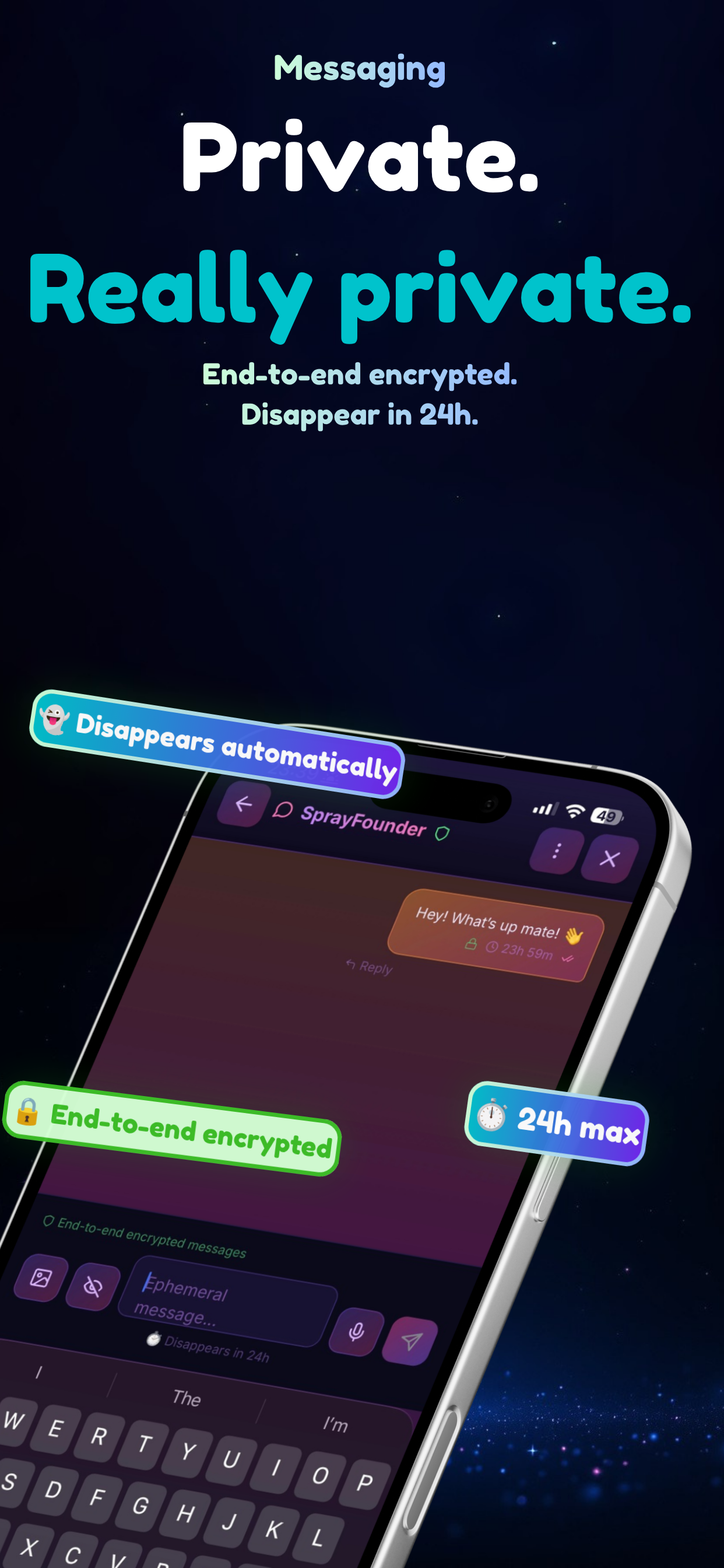 Spray Social screenshot 4
