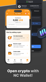NC Wallet: crypto without fees screenshot