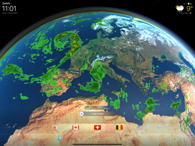 METEO ACUM ° - Captură de ecran pentru prognoza locală