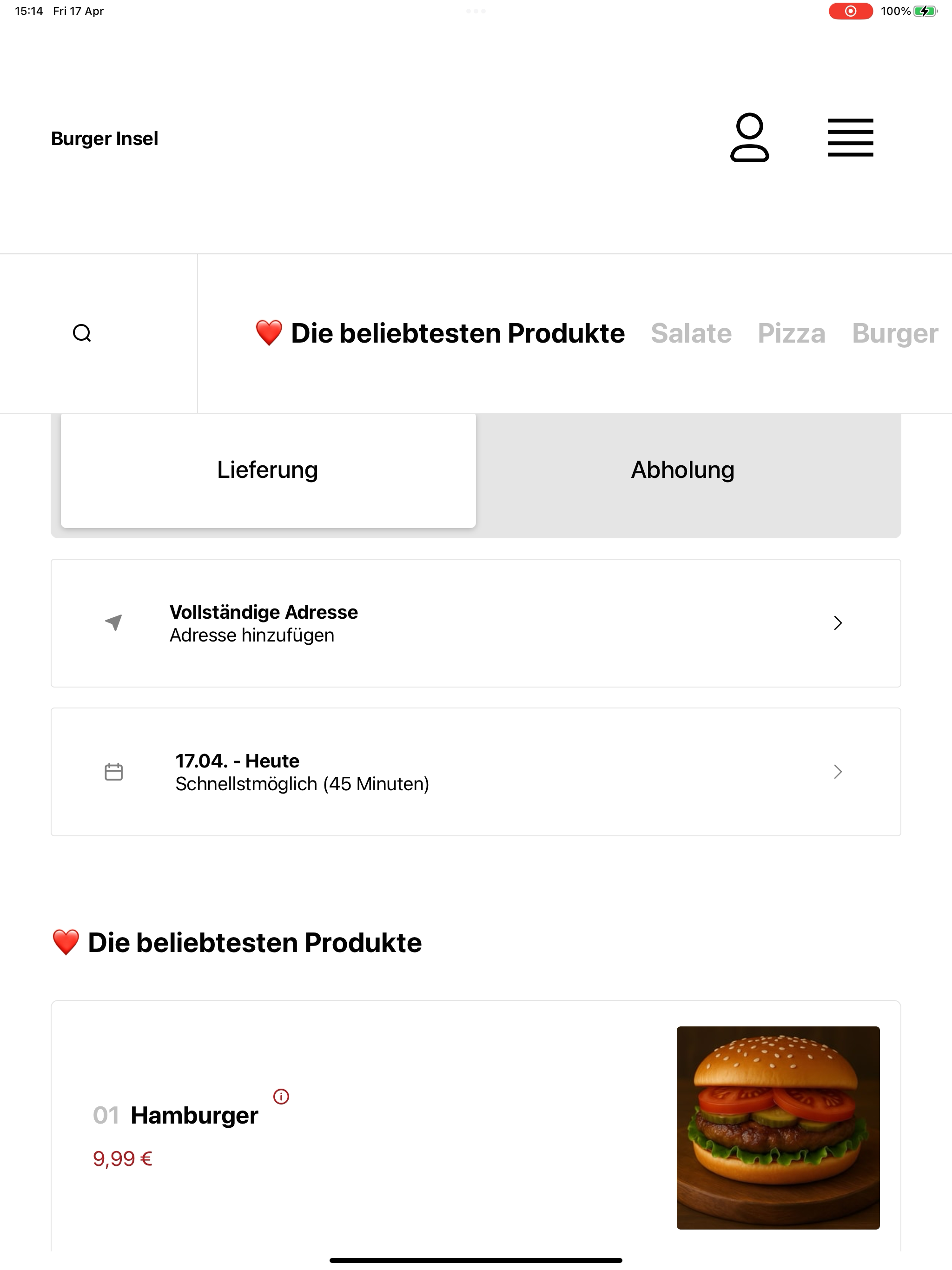Burger Insel screenshot 7