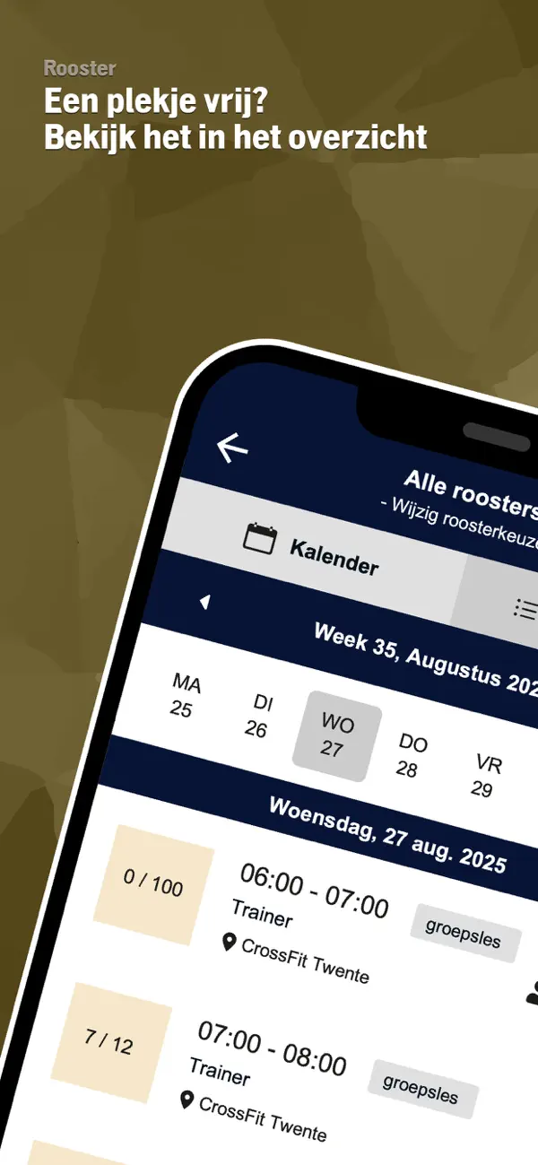Screenshot #1 pour CrossFit Twente