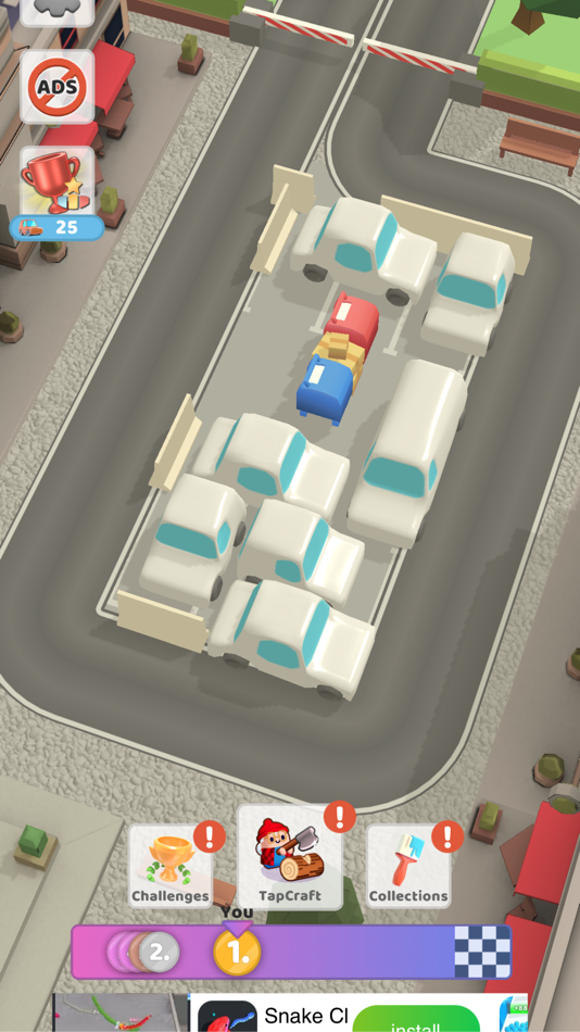 #1. Parking Jam 3D (iOS) 由: Popcore GmbH