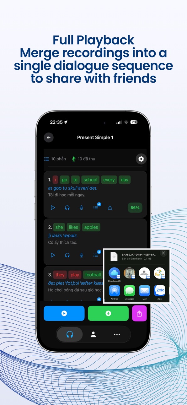 iPhone screenshot