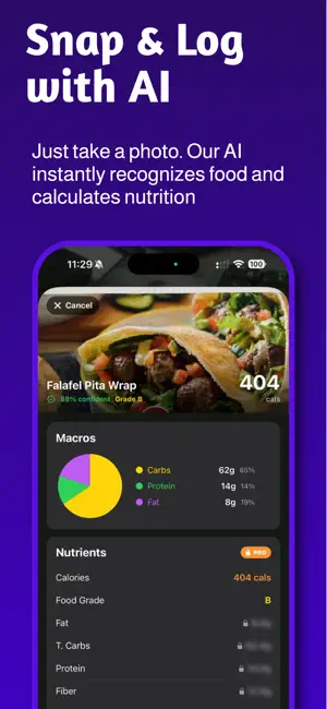 Calorie Counter: Food track screenshot 2