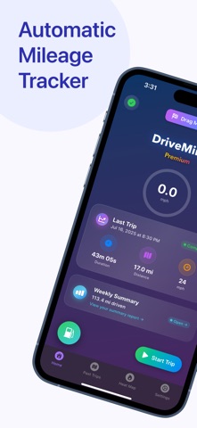 DriveMind: Dash Cam & Mileage screenshot