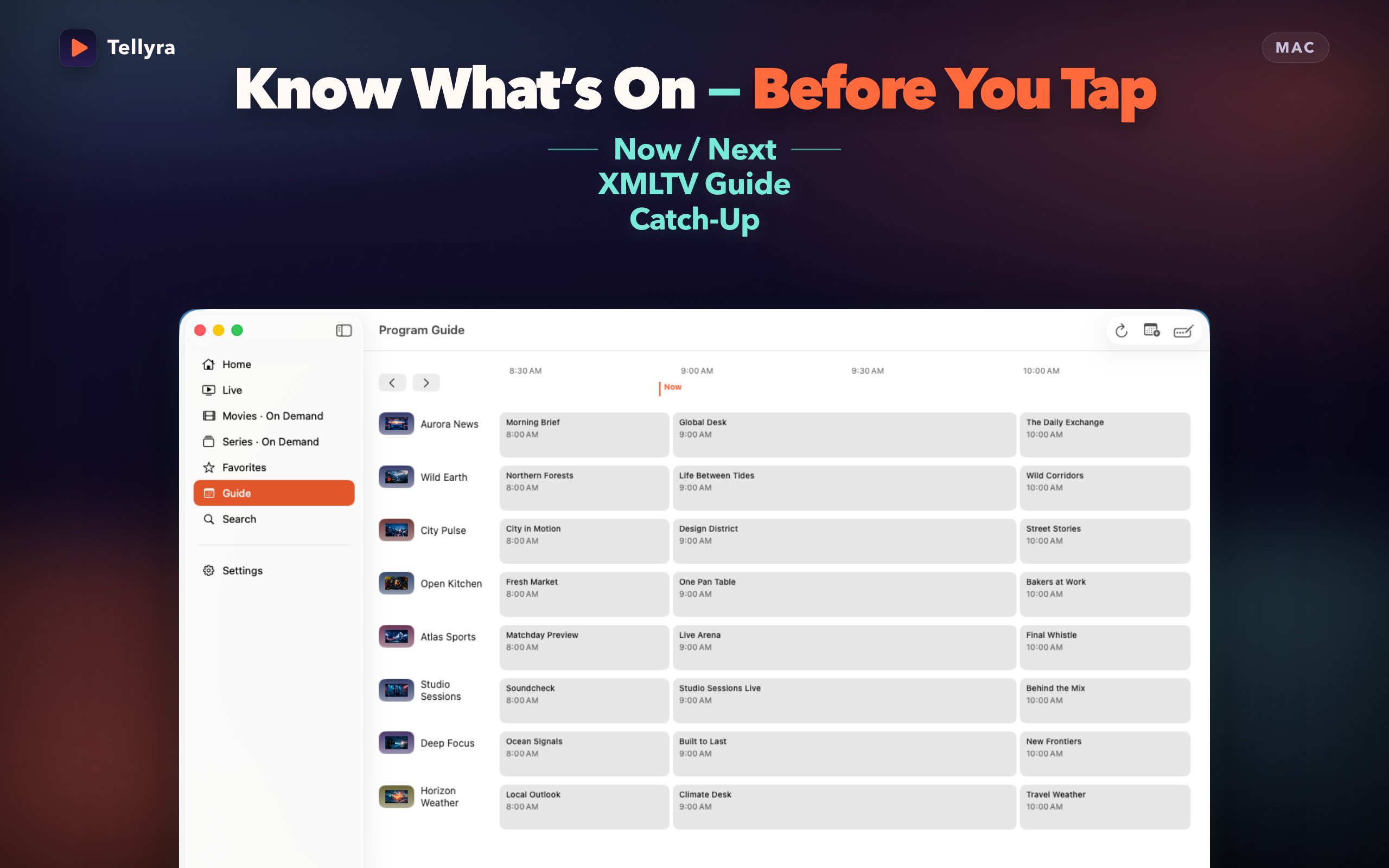 Tellyra: IPTV & M3U Player screenshot 21