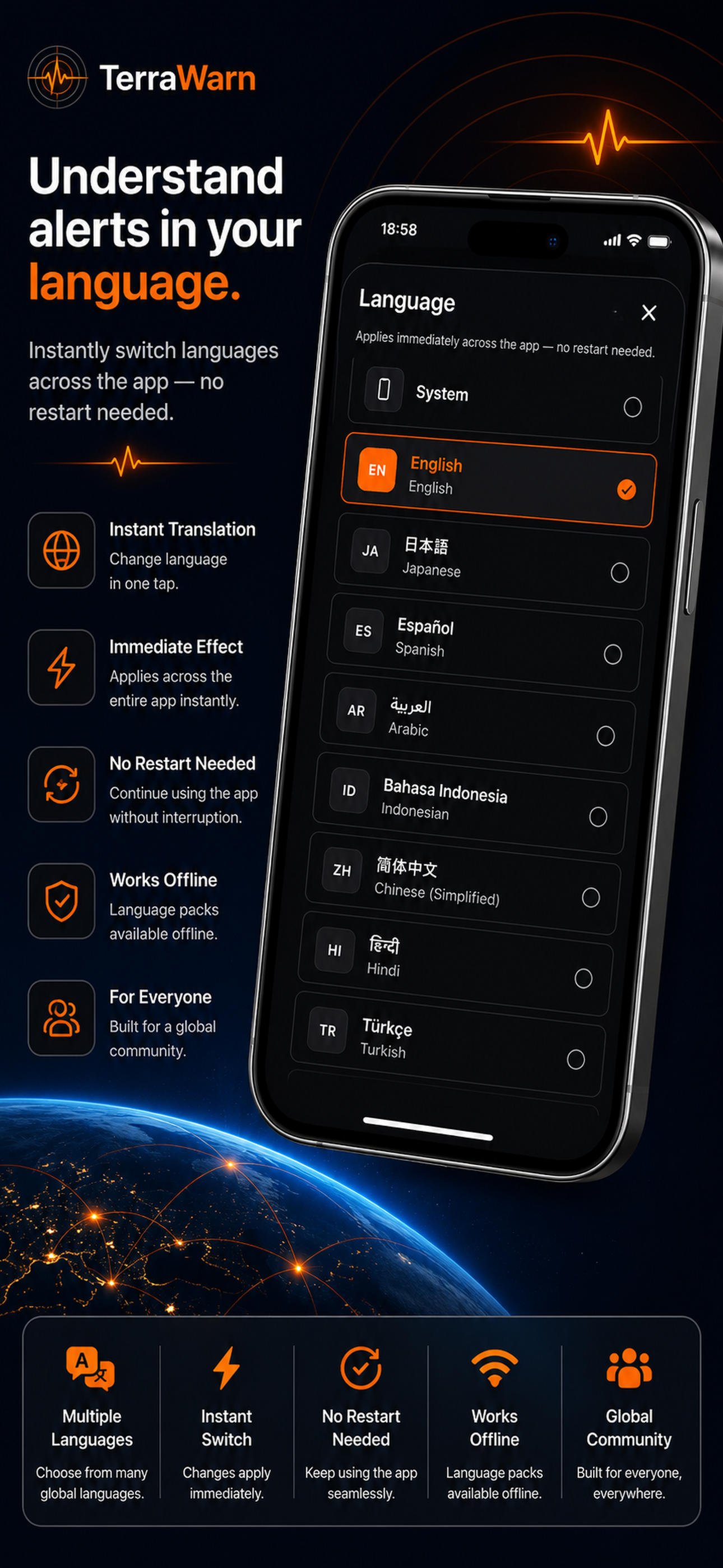 TerraWarn: Disaster Alerts screenshot 6