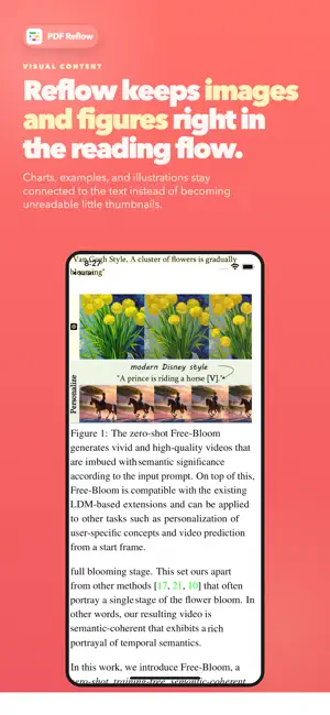 PDF Reflow screenshot 3