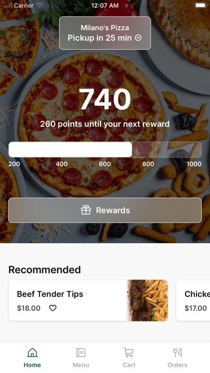 Milano's Pizza To Go