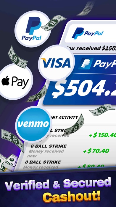 8 Ball Strike: Win Real Cash Screenshot