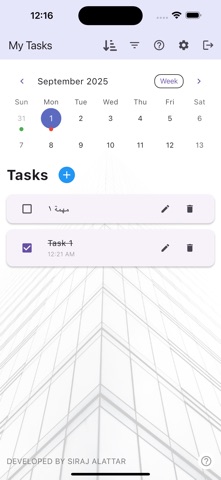 Dailivo screenshot
