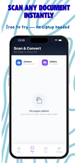Capture d'écran de LookScanned : Document Scanner sur iPhone 2