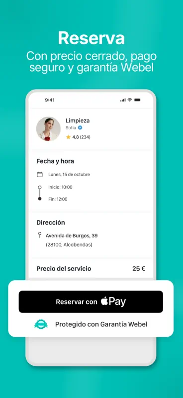 Webel - Servicios a domicilio screenshot 5 of 10
