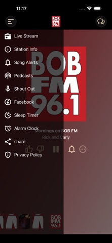 96.1 Bob FM KSRV iPhone screenshot
