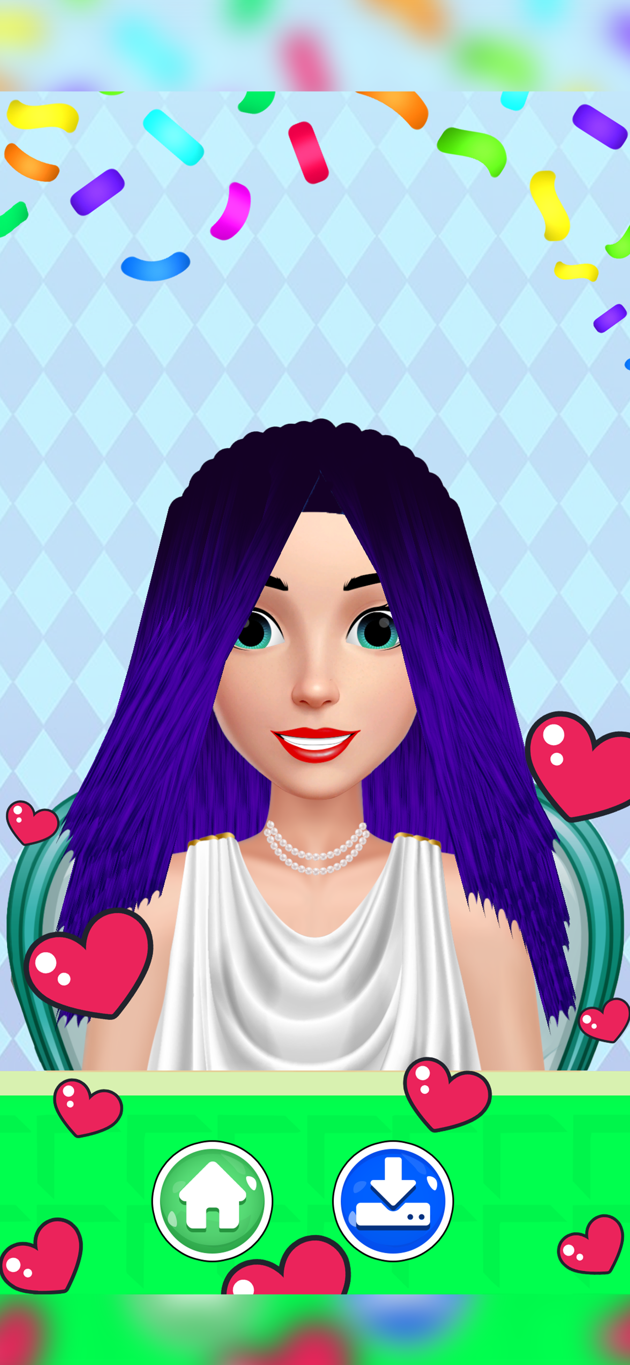 Hair Salon Makeup Game screenshot 5