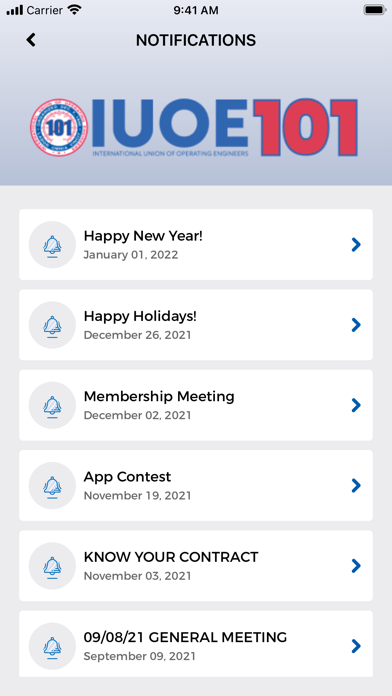 IUOE LOCAL 101 Screenshot
