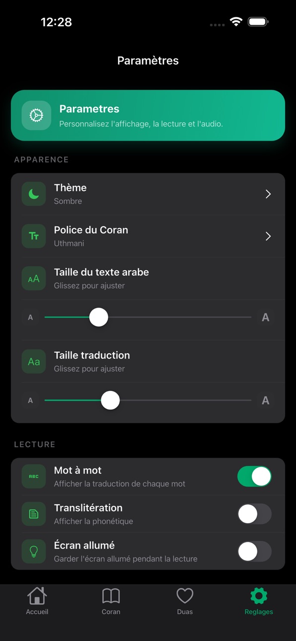 iPhone screenshot