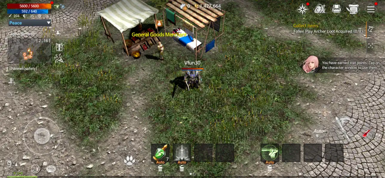 CHAOS WORLD iOS Mod IPA screenshot 1 - iOS game interface