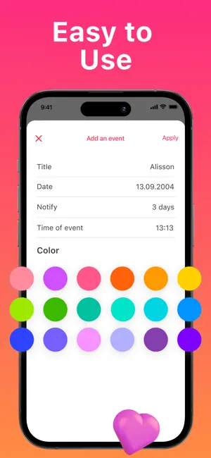 My Lovе Relationship Tracker! screenshot 4