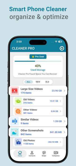 Cleaner Pro: Clean Up Storage Screenshot 2 of 7