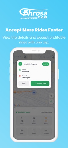Bhrosa Cab Driver Partner Screenshot 9 of 9