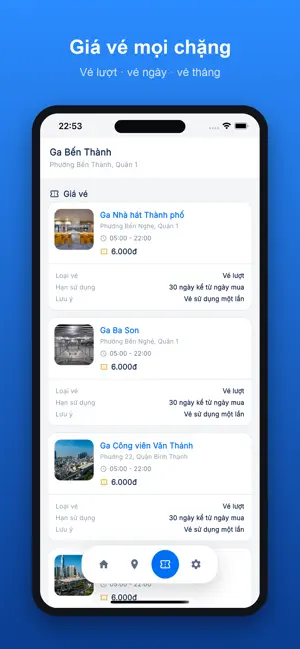 ViMetro: Lịch tàu và giá vé screenshot 3
