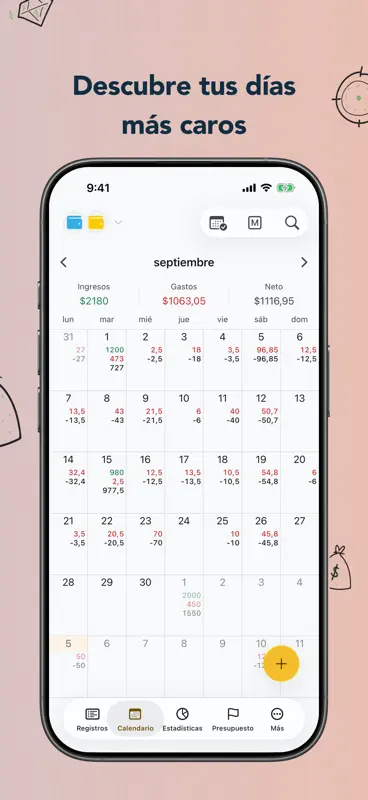 Money Tracker: Control Gastos screenshot 6 of 8