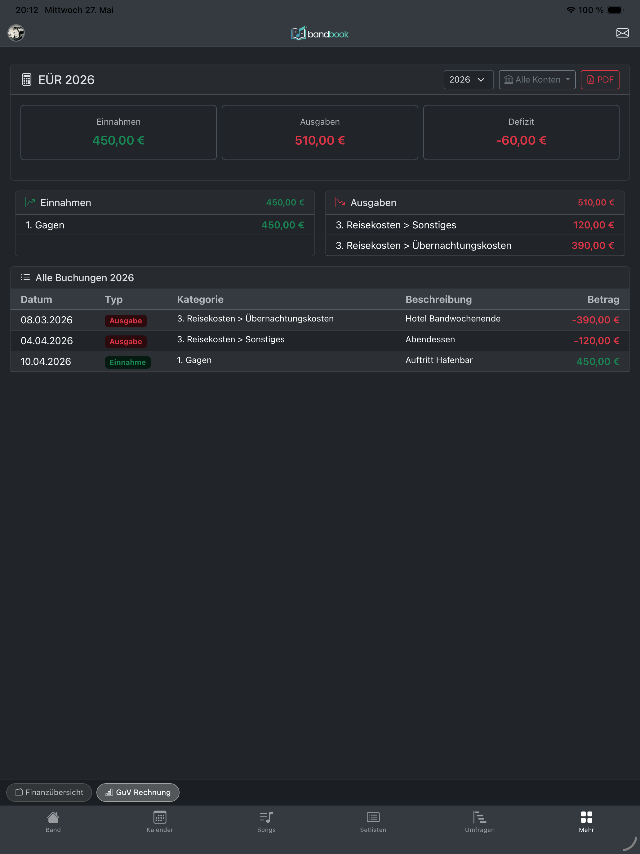 BandBook screenshot 7