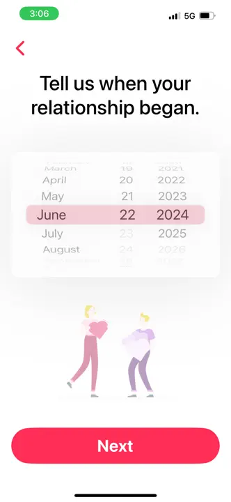 My Love・Relationship Tracker: Screenshot 3 von 9