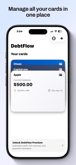 DebtFlow Screenshot 1 of 4