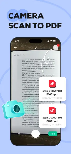 PDF Editor - Convert File iPhone screenshot 2