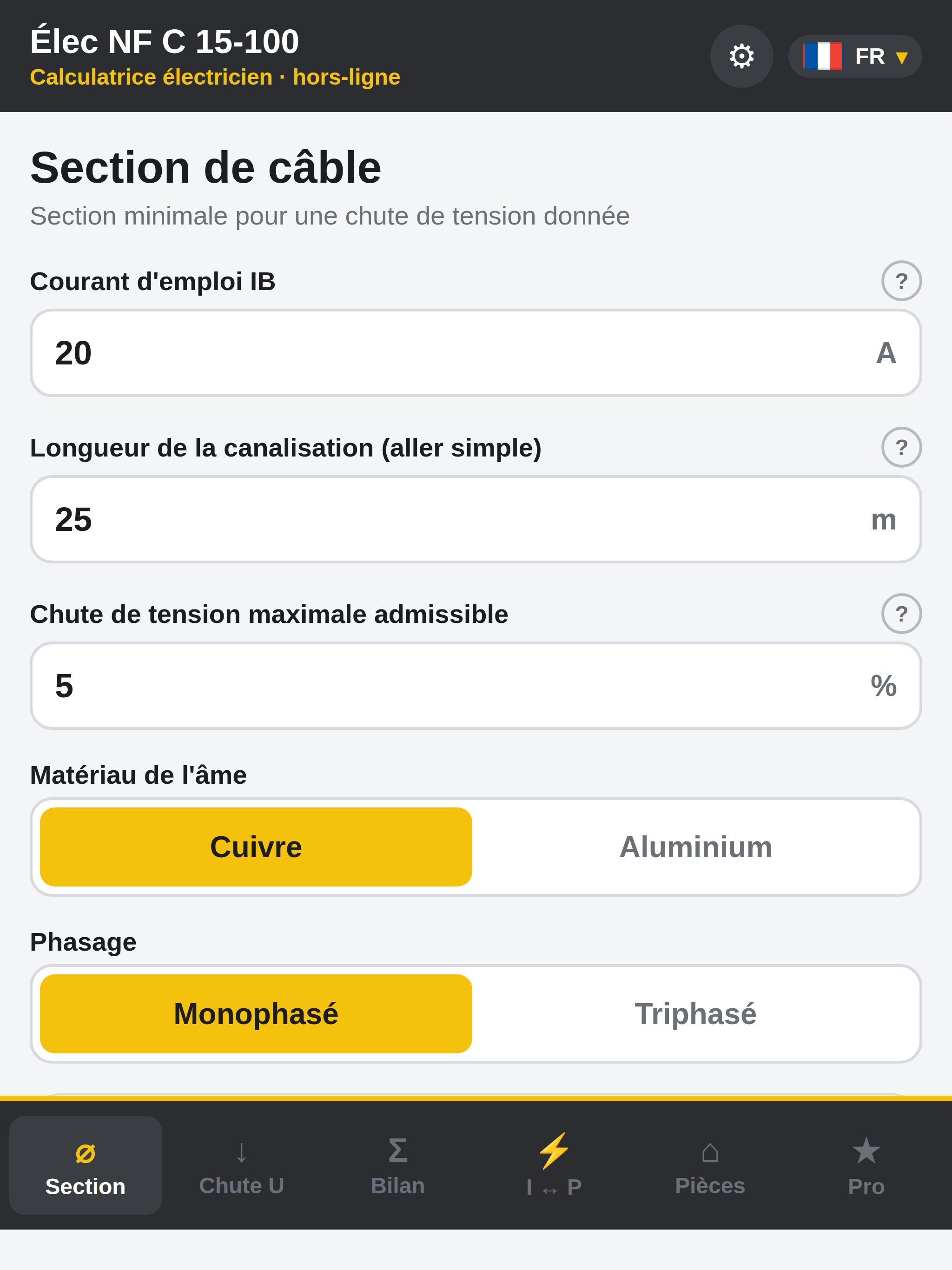 Élec NF C 15-100 screenshot 5