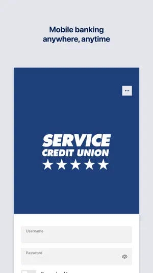 Service CU Mobile Banking screenshot 1