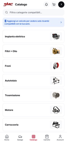 SMC Ricambi Auto screenshot