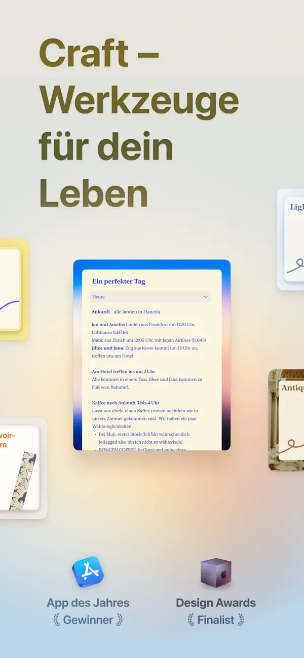 Craft - Docs and Notes Editor Screenshot 1