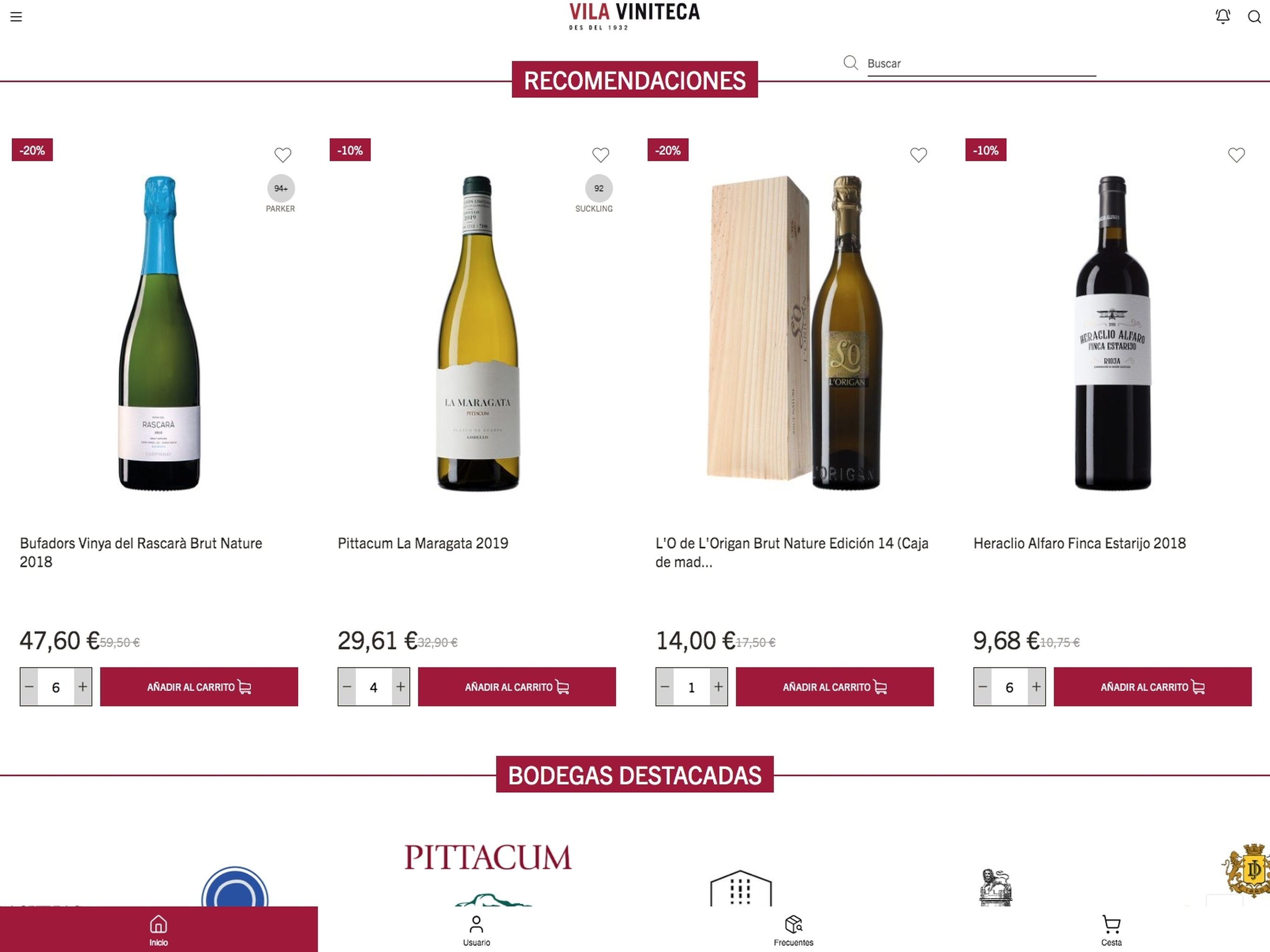 Vila Viniteca B2B screenshot 4