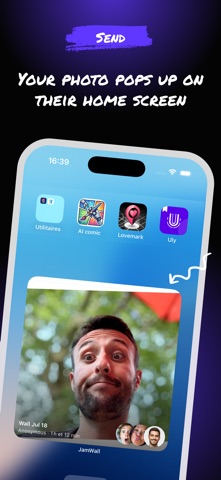 JamWall: Photo Wall Widget iPhone screenshot