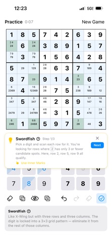 Pencilmark Sudoku Screenshot 5 of 7