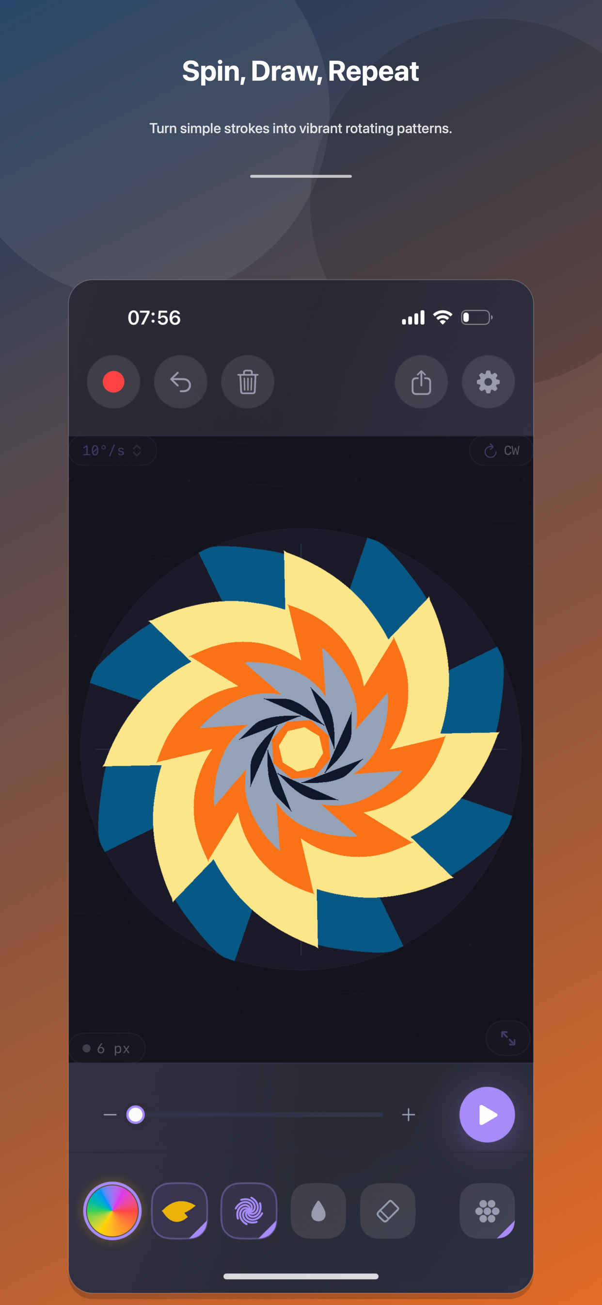 KaleidoPen - Spin Symmetry Art screenshot 7