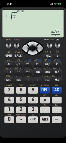 Scientific Calculator 991EX Screenshot 6 of 6