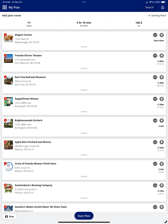 Visit Lake Geneva iPad screenshot 9 - Travel app