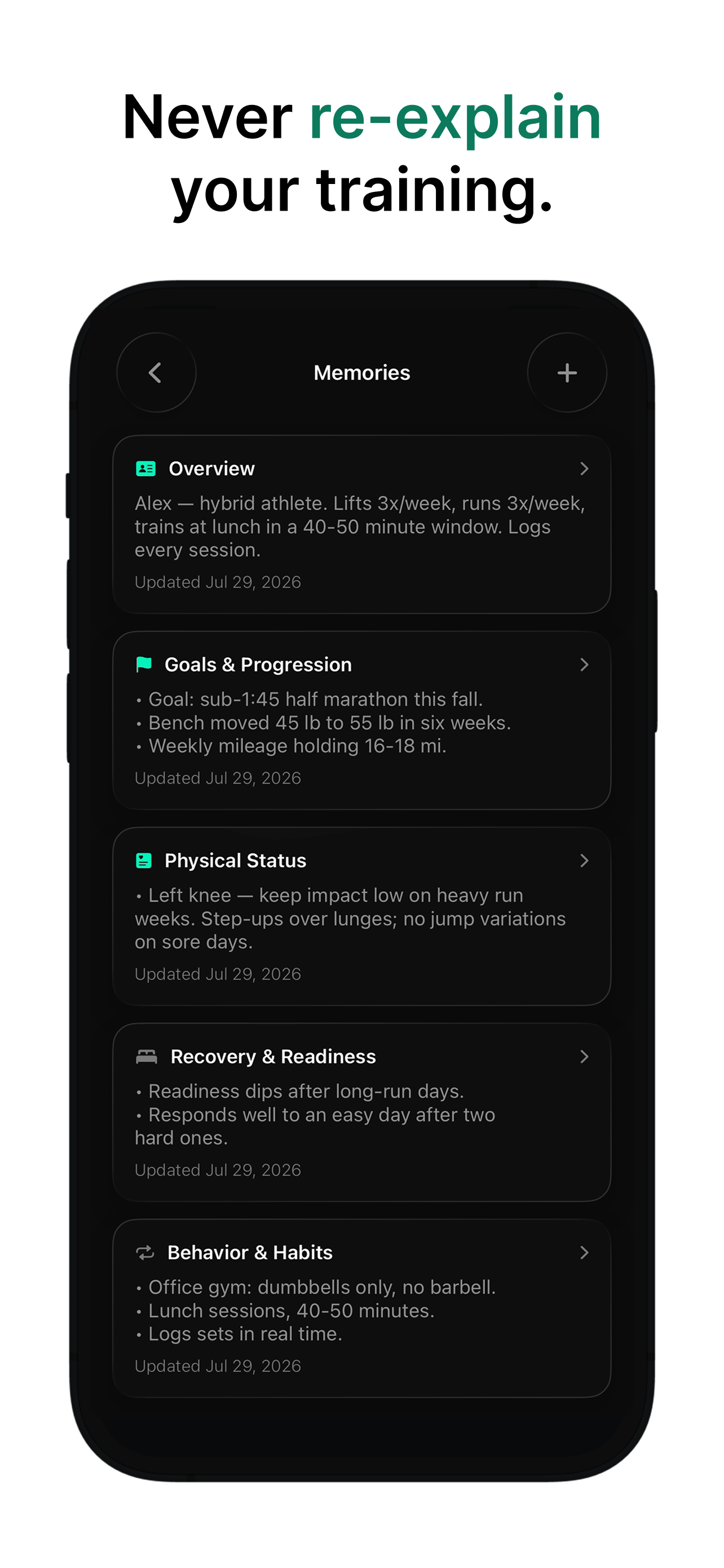 Trayne: AI Fitness Coach screenshot 3